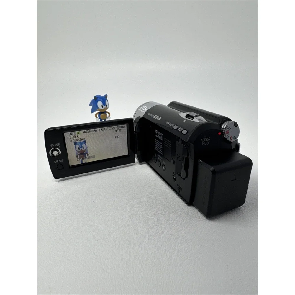 Panasonic SDR-H80P-K Handheld Video Camera w/Battery No Charger - TESTED